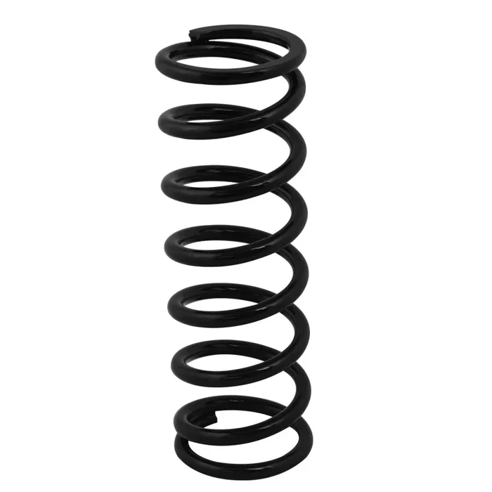 QA1 High Travel Coil-Over Spring – 2.500 ” ID – 10.000 ” Length – 500 lb/in Spring Rate – Black Powder Coat