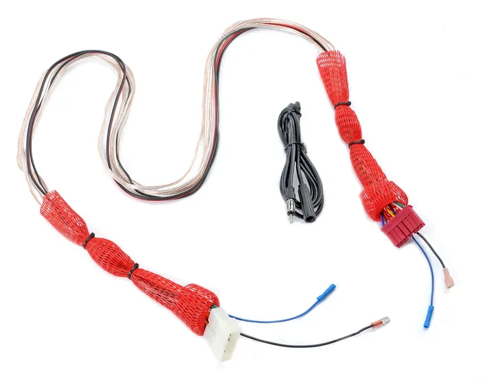 Quadratec Smart Cable Radio Wiring Harness Extension for 87-95 Jeep Wrangler YJ with Stereo Console