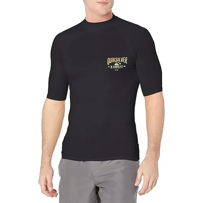 Quiksilver Standard KONA Way Men‘s Shorts-Sleeve Rashguard Suit