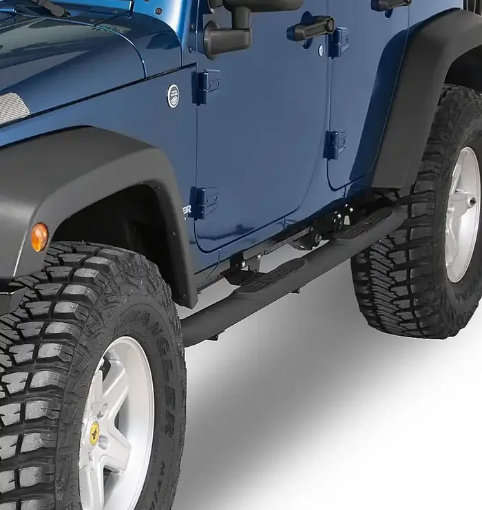 Rampage Products Endurance Side Bars for 07-18 Jeep Wrangler Unlimited JK 4 Door