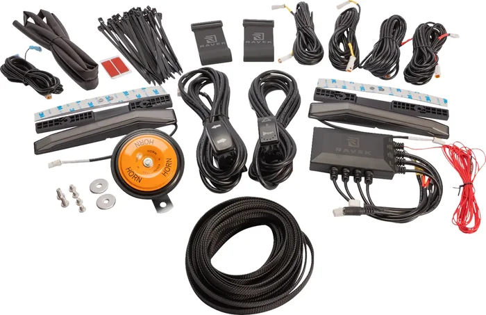 Ravek Turn Signal Kit – Amber – White Running Lights – Talon Honda