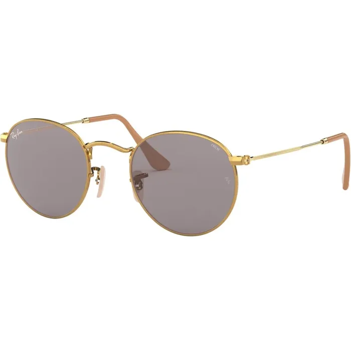 Ray-Ban Round Washed Evolve Adult Lifestyle Polarized Sunglasses