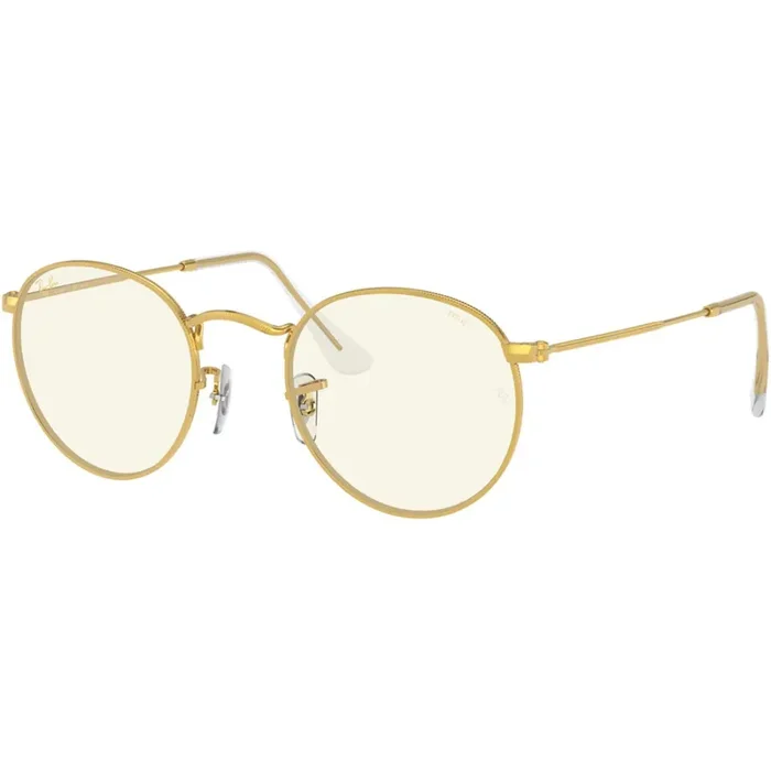 Ray-Ban Round Washed Evolve Men‘s Lifestyle Polarized Sunglasses