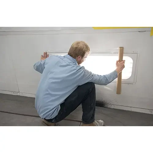 RBL Products Lite Box Glass 1 roll Protective Film Clear 24″ x 100‘ Roll – RBL-435