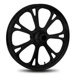 RC Components Black Epic Wheel & Tire Package for Harley Models