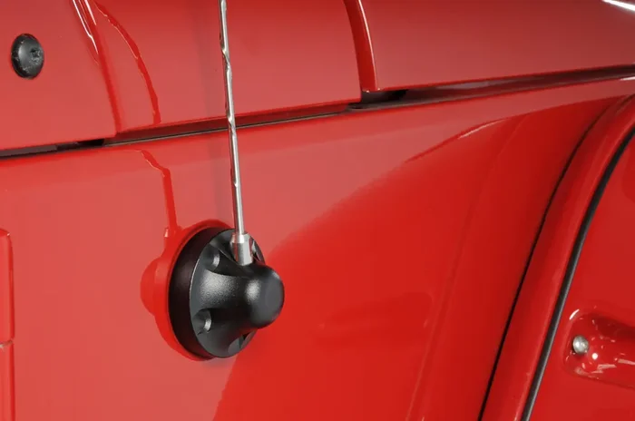 RealWheels Radio Antenna Surround for 07-18 Jeep Wrangler JK