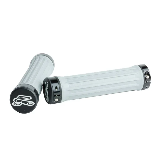 Renthal Traction Soft Bike Grips 130mm – Light Grey G214