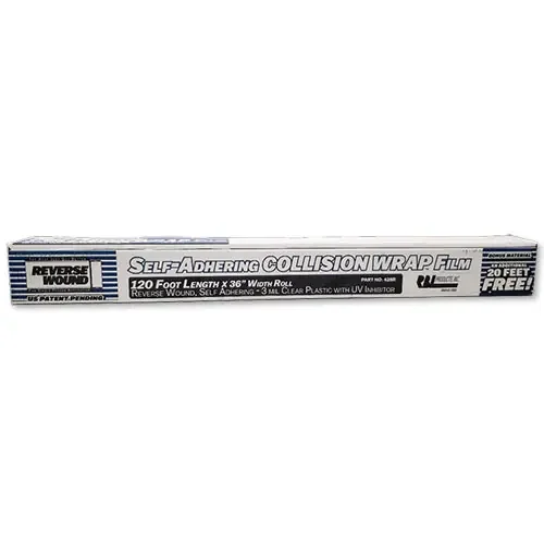 Reverse Wound Collision Wrap Film 36″ x 120‘- 428R