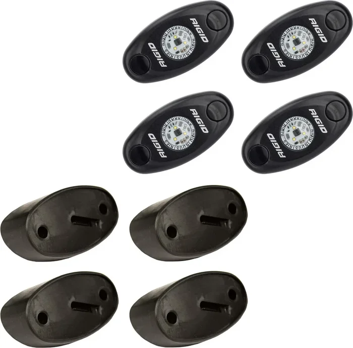 Rigid Industries 652-400233 400233 ROCK LIGHT KIT BLUE /4