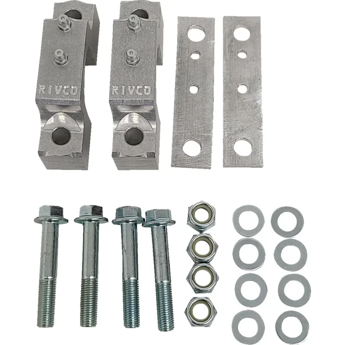 RIVCO PRODUCTS 1312-1089 RZR052 Rear Sway Bar Bushing Clamps For Polaris RZR Sway Bar Bushing Clamps – Rear