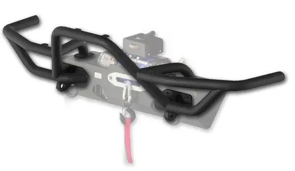 Rugged Ridge 11540.18 Modular XHD Front Bumper PreRunner Guard in Textured Black for 07-18 Jeep Wrangler JK