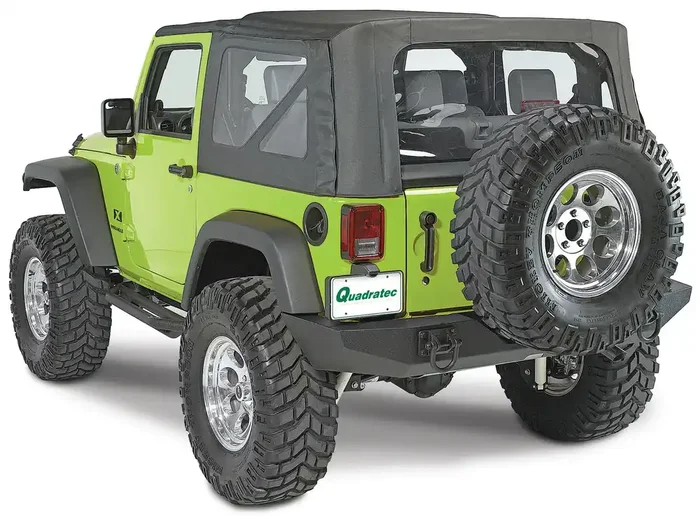 Rugged Ridge 11546.20 Xtreme Heavy Duty Rear Bumper for 07-18 Jeep Wrangler JK
