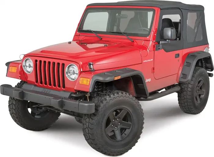 Rugged Ridge 11640.30 Hurricane Fender Flares for 97-06 Jeep Wrangler TJ & Unlimited