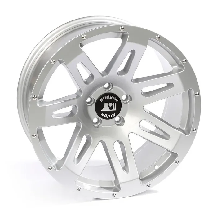 Rugged Ridge XHD Wheel for 07-20 Jeep Wrangler JL, JK & Gladiator JT 17×9 in Gun Metal for 07-26 Jeep Wrangler JK, JL & Gladiator JT