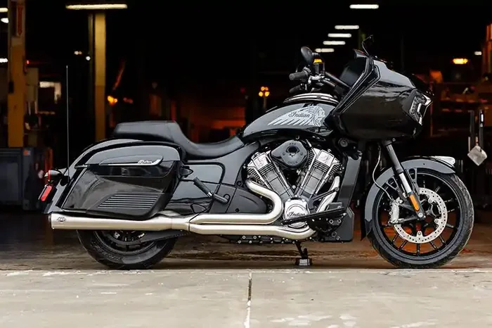 S&S Cycle 2-into-1 Qualifier Exhaust System – Race Only – Indian with PowerPlus