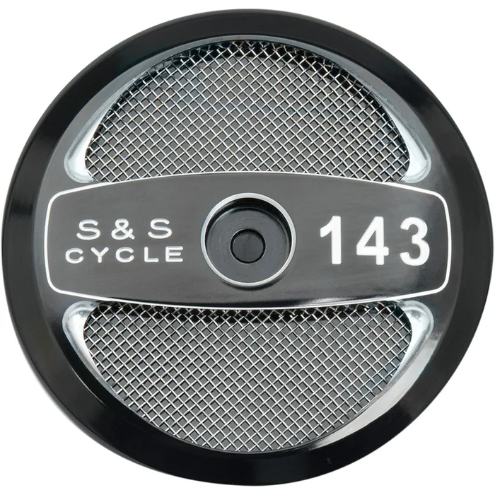 S&S Cycle Air Cleaner Cover Stealth 143 ” – Black 170-0323