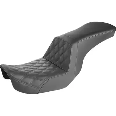 Saddlemen 2006-2009 Harley-Davidson Low Rider EFI FXDL Step-Up Seat Front Lattice Stitch