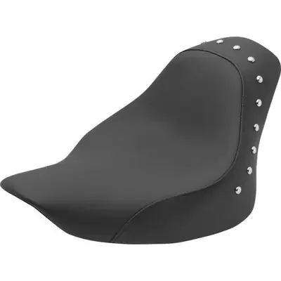 Saddlemen 2006-2009 Harley-Davidson Softail Night Train EFI FXSTBI Renegade Solo Seat Black Studded
