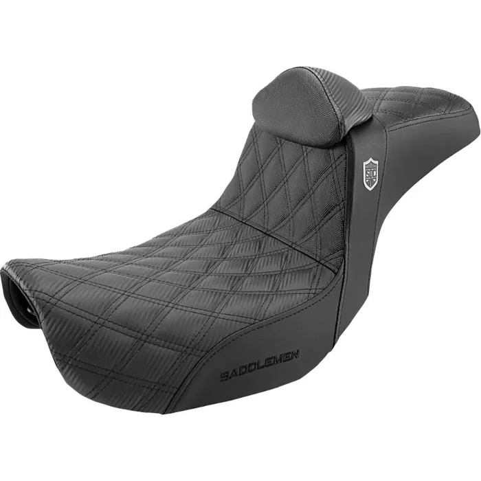 Saddlemen 2006-2017 FXD, FXDWG, FLD Dyna Pro Series SDC Performance Gripper Seat With Driver‘s Lumbar Rest Motorcycle Accessories