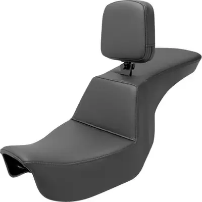 Saddlemen 2006 Harley-Davidson Super Glide FXD Tour Step-Up Seat Black Plain
