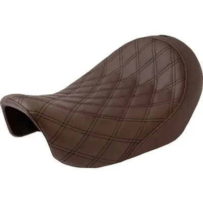 Saddlemen 2006 Harley-Davidson Super Glide FXD35 Renegade Lattice Stitch Solo Seat Brown