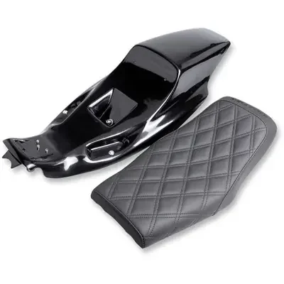 Saddlemen 2007-2008 Harley-Davidson 1200 Roadster EFI XLR Eliminator Tail Section/Seat Black