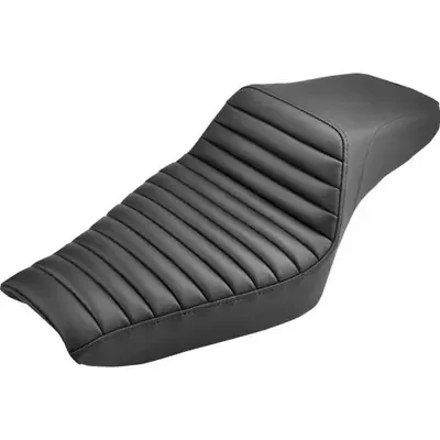 Saddlemen 2007-2010 Harley-Davidson 883 Low EFI XLL Step-Up Seat Front Tuck-n-Roll