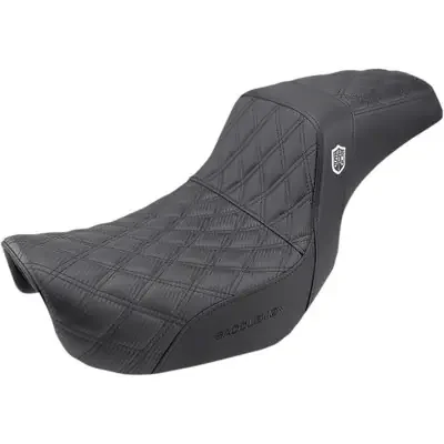 Saddlemen 2007 Harley-Davidson Screamin‘ Eagle Dyna FXDSE Pro Series SDC Performance Seat – w/o Backrest – Lattice Stitch/Lumbar Gripper – FLD/FXD ‘06-‘17