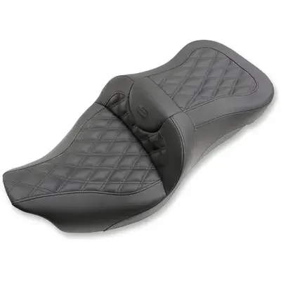 Saddlemen 2008 Harley-Davidson Screamin‘ Eagle Road King FLHRSE4 Extended Reach Roadsofa Seat – Lattice Stitched – without Backrest – FL ‘08-‘24