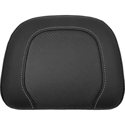 Saddlemen 2014-2021 Indian Chief Vintage Touring Sissy Bar Pad Black Carbon Fiber Weave