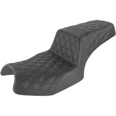 Saddlemen 2023-2024 Indian Pursuit Dark Horse Step-Up Seat Black