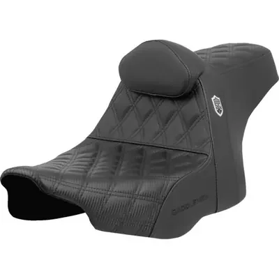 Saddlemen 2024 Harley-Davidson Road Glide Police FLTRXP Pro Series SDC Performance Seat – Lattice Stitch – Gripper – w/ Backrest – FLH/FLT ‘23-‘24