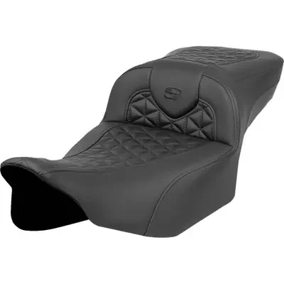 Saddlemen 2024 Harley-Davidson Street Glide EFI FLHX RoadSofa Tri Gripper Seat – Extended Reach – w/o Backrest – FLH/FLT ‘23-‘24
