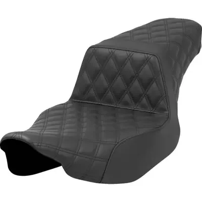 Saddlemen 2024 Harley-Davidson Street Glide EFI FLHX Step-Up Seat – Front/Rear Lattice Stitch – Black – FL ‘23-‘24