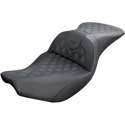 Saddlemen 2024 Indian Roadmaster Elite Roadsofa Seat – without Backrest – Lattice Stitch – Black – Indian ‘14-‘24