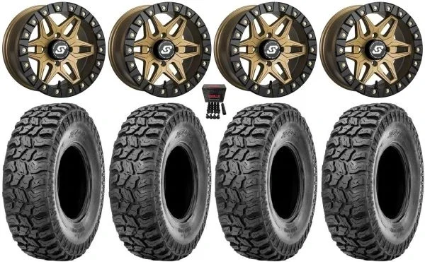 Sedona Split6 Bdlk 14″ Wheels Br +30mm 27″ RidgeSaw2.0 Tires Sportsman5508501000