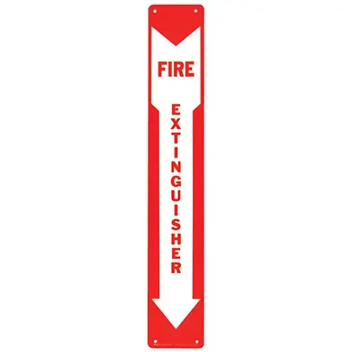 Shop Sign – 4″ x 24″ Extinguisher