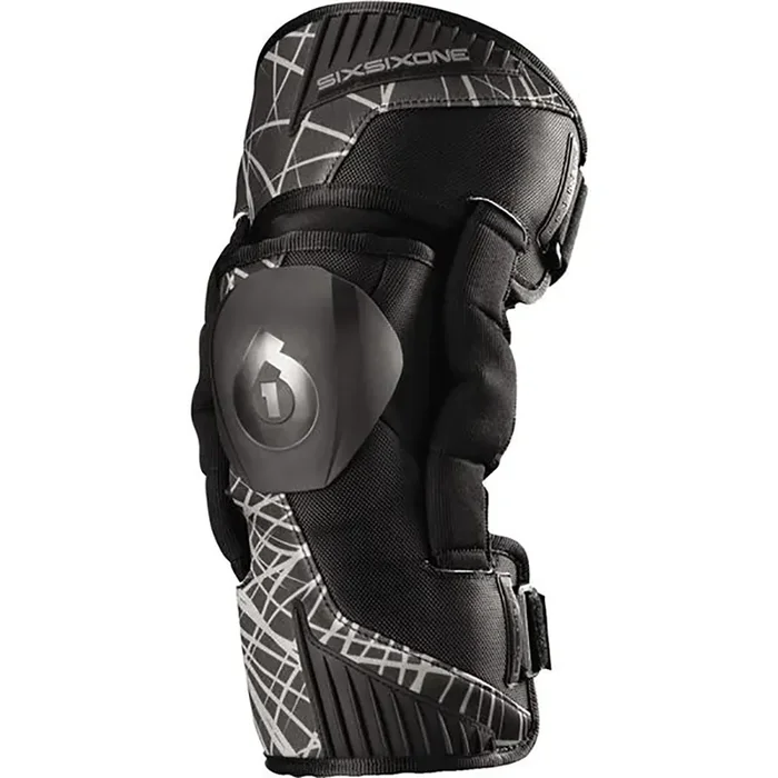 SixSixOne Cyclone Wire Knee Brace Pair Youth Off-Road Body Armor