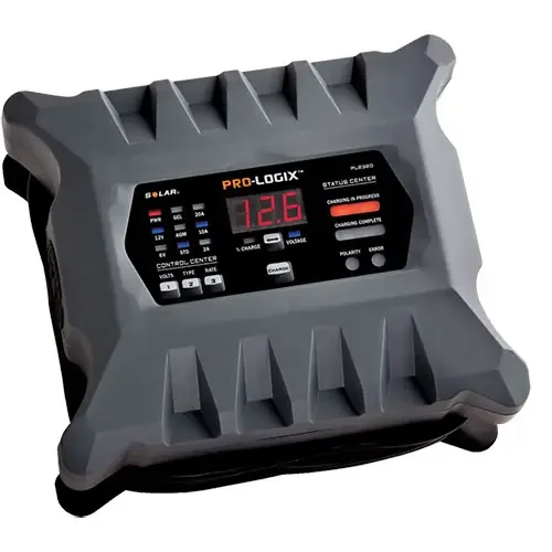 Solar 6/12-Volt 20 Amp PRO-LOGIX Battery Charger – PL2320