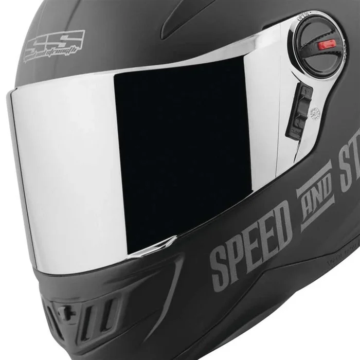 Speed And Strength SS1700 Replacement Faceshield – Silver [MPN: 876526]