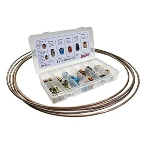SUR&R Auto Parts 1/4″ E-Z Brake Line Replacement Kit – BREZ14