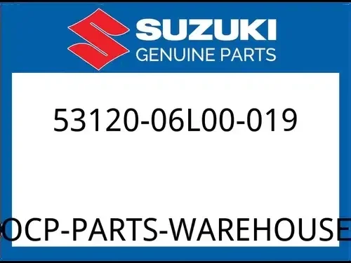 Suzuki OEM Part 53120-06L00-019 COVER,FR FENDER SIDE,R (BLACK