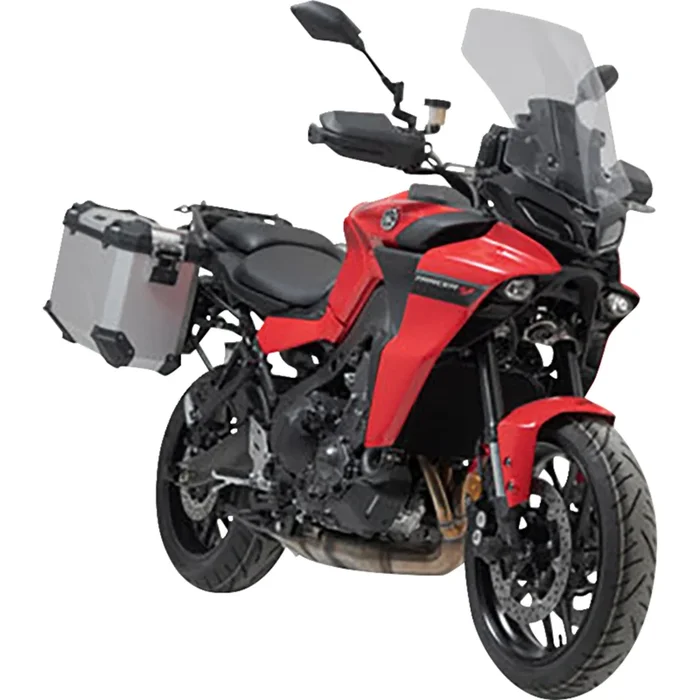 SW-MOTECH 3580-0411 KFT.06.921.70000/S TRAX ADV Aluminum Case System silver – yamaha tracer 9 gt ’21-’24