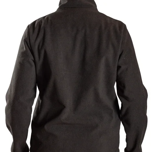 TEDA WINDFLEECE JACKET JET BLACK