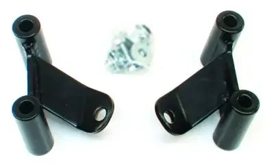 Teraflex 1554800 Rear Shock Extension Brackets for 07-18 Jeep Wrangler JK