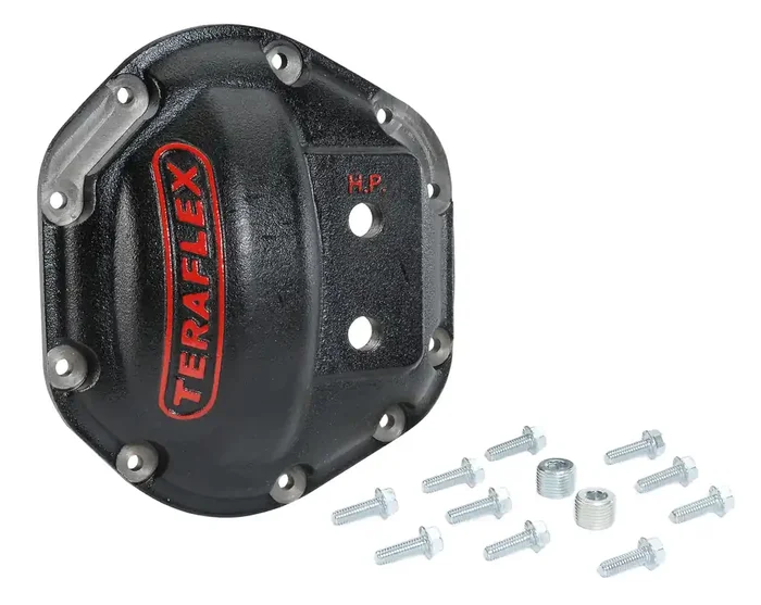 Teraflex 3990650 HD Differential Cover for Dana 44 Axles & TeraFlex CRD 50 Assemblies