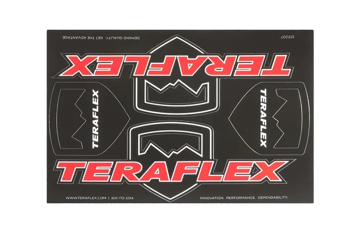 Teraflex 5131207 6″ x 8″ Sticker Sheet