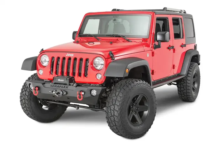 Teraflex Front Epic Bumper with Winch Plate for 07-18 Jeep Wrangler JK
