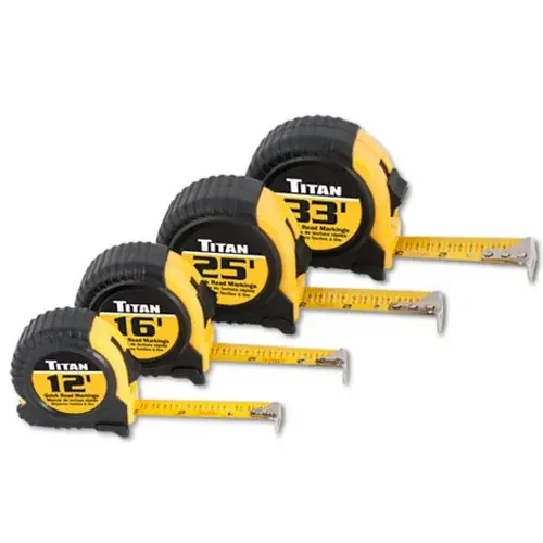 Titan Tools 4pc Tape Measure Set – 10902