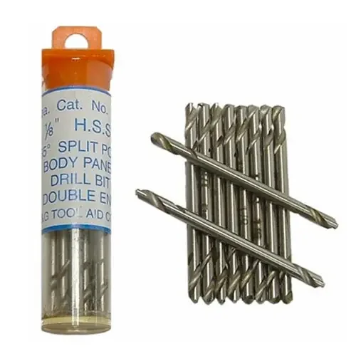 Tool Aid 1/8″ Stubby Body Panel Drill Bit with Double Ends – 15210